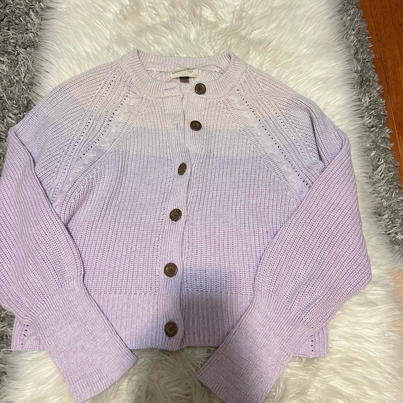 Universal Thread Sweaters - Light purple cardigan